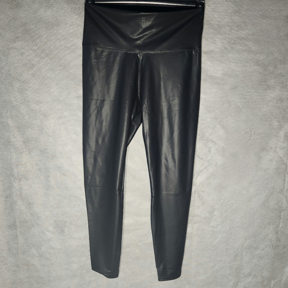 Leggings Depot Black High Waisted Liquid Leggings